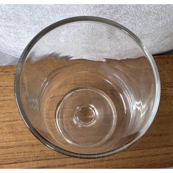 VTG Advertising Lotion D'Houbigant Stemmed Brandy Sniffer Glass Gold Accents - Picture 6 of 8